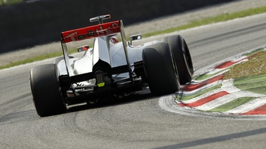F1 GP Italie McLaren vue arrière