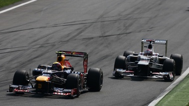 F1 GP Italie Red Bull et Mercedes 
