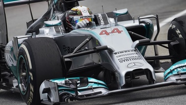 F1 GP Malaisie 2014 Mercedes Hamilton