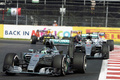 F1 GP Mexique 2015 Mercedes Hamilton et Rosberg