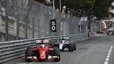 F1 GP Monaco 2015 Mercedes et Ferrari