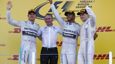 F1 GP Russie 2014 podium