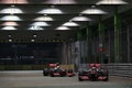 F1 GP Singapour 2012 McLaren sous pont