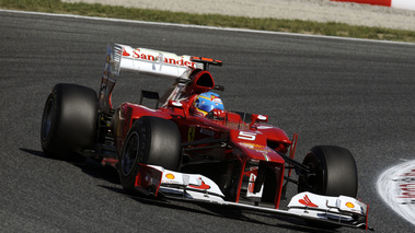 GP Espagne 2012 Ferrari 3/4 avant