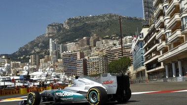 GP Monaco 2012 Mercedes 3/4 arrière