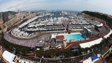 GP Monaco 2012 vue port départ