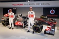 Lancement McLaren 2012 MP4-27 Hamilton et Button