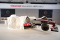 Lancement McLaren 2012 MP4-27 profil avec drap