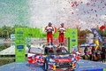 Mexique 2012 Citroën podium confettis