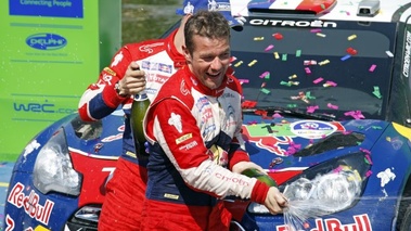 Mexique 2012 Citroën podium victoire Loeb