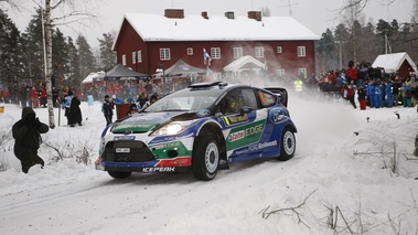 Suède 2012 Ford Solberg 3/4 avant
