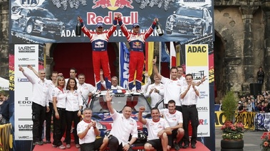WRC Allemagne 2012 Citroën victoire équipe