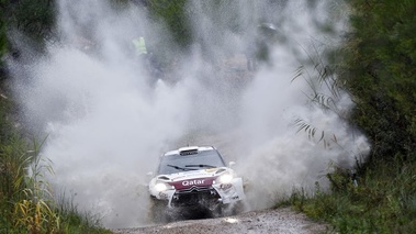 WRC Espagne 2012 Citroën gerbes eau 