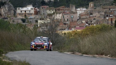 WRC Espagne 2012 Citroën Loeb asphalte