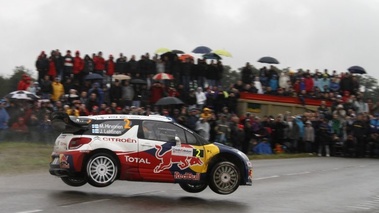 WRC France 2012 Citroën Hirvonen jump