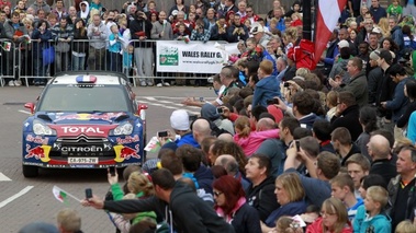 WRC Grande-Bretagne 2012 Citroën Loeb public