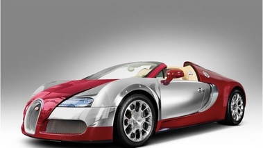 Bugatti Veyron Grand Sport Edition 669 3/4 avant gauche