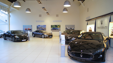 Concession Pozzi - showroom Maserati