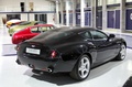 Visite de l'usine Zagato - Aston Martin DB7 Zagato noir 3/4 arrière droit