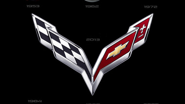 Corvette - nouveau logo 2013 + anciens logos