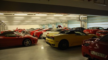 Abu Dhabi - Ferrari stands