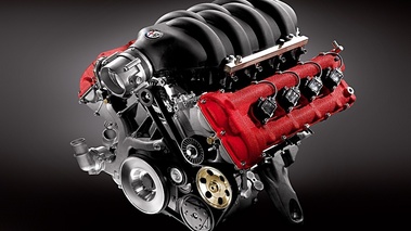 Alfa Romeo 8C Competizione moteur