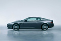 Aston Martin DB9 grise profil