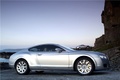 Bentley Continental GT grise profil