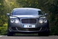 Bentley Continental GT speed grise foncée face avant