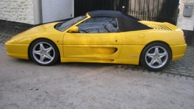 FERRARI 355 Spider - VENDU 1997 - profil