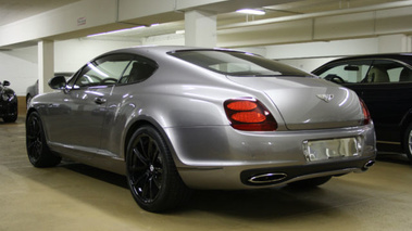 BENTLEY Conti Supersports - VENDU 2010 - Vue 3/4 arrière gauche