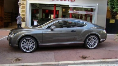 BENTLEY Continental GT S - VENDU 2008 - profil