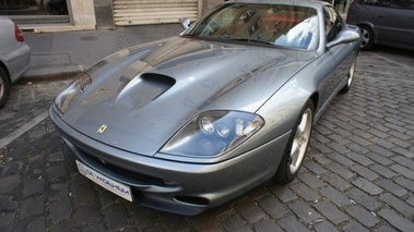 FERRARI 550 Maranello - VENDU 1998 - Vue 3/4 avant gauche