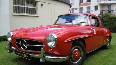 MERCEDES BENZ 190 SL - VENDU 1963 - Vue 3/4 avant gauche