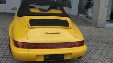 PORSCHE 964 Speedster - VENDU 1994 - Vue de derrière