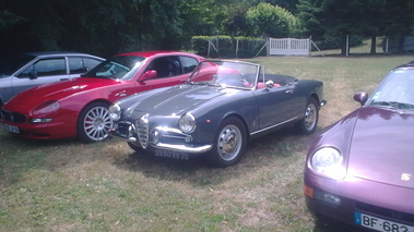 ALFA ROMEO Giulietta Spider - VENDU 1960 - Vue 3/4 avant droit